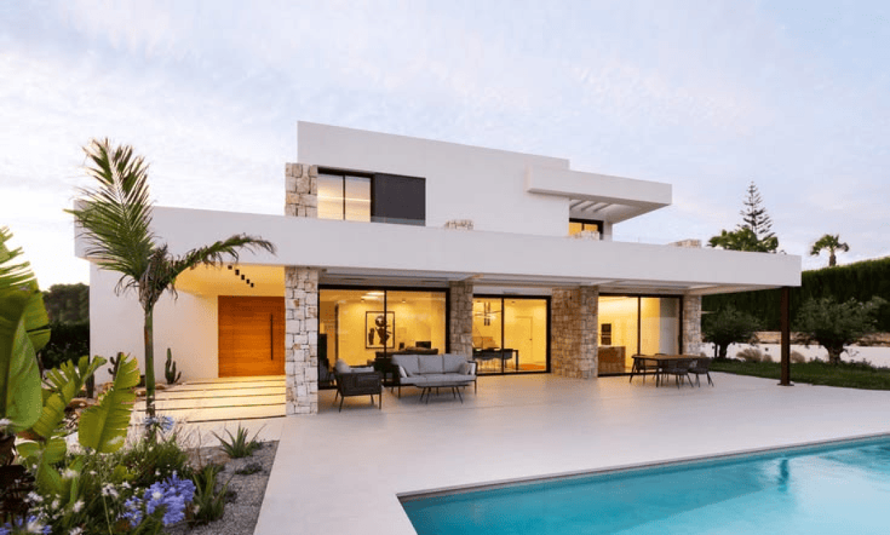 J31 House - モダン - 家の外観 - アリカンテ - La Quinta Fachada Arquitectos _ Houzz (ハウズ)